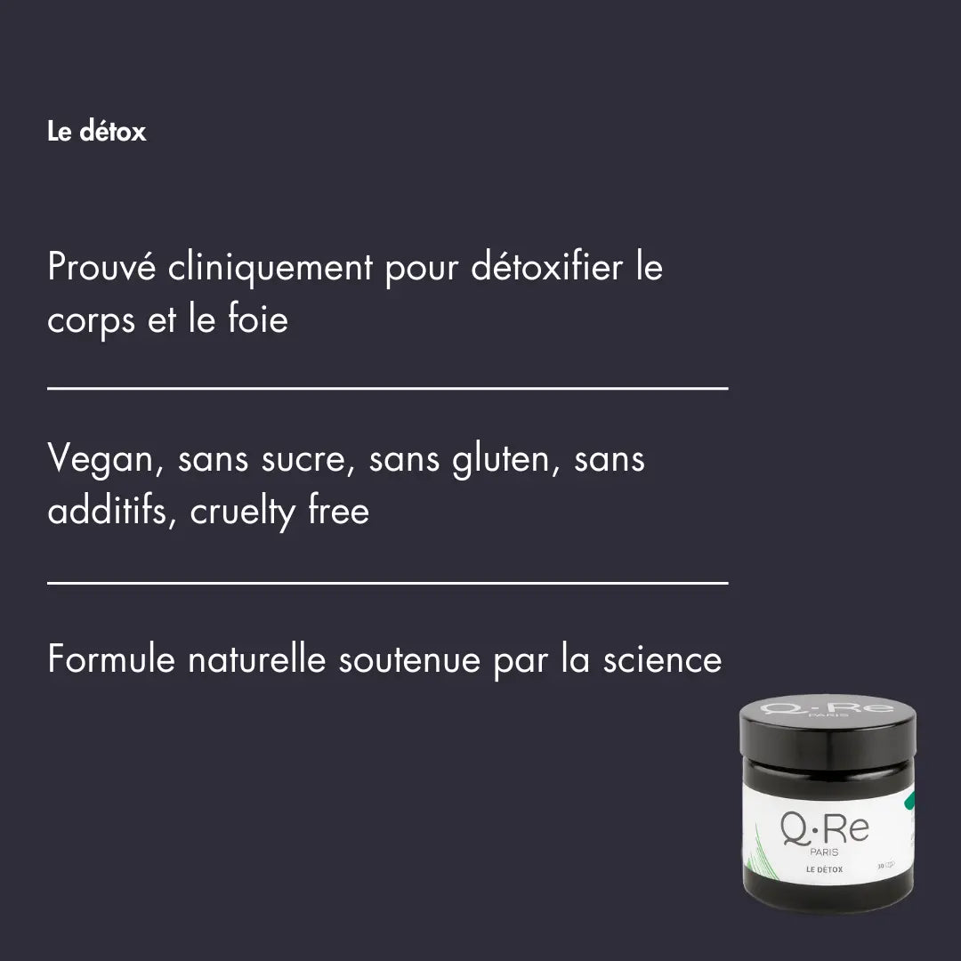 LE DETOX Q.Re Paris